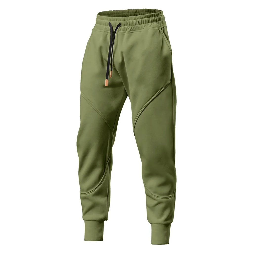 Spring Autumn New Men Pants Thick Warm Fleece Tracksuit Sweatpant Korean Fashion Unisex Oversized Street Jogging Trousers