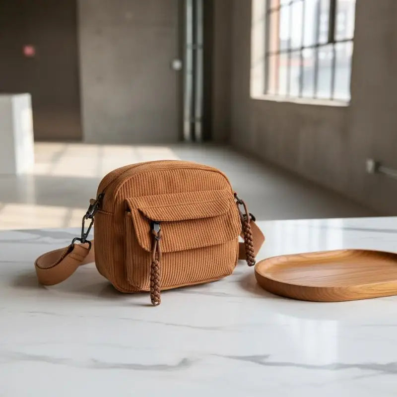 Crossbody Bag For Women Casual Style Zipper Closure Adjustable Strap Large Capacity Multi Pockets Messenger Bags Shoulder Purse