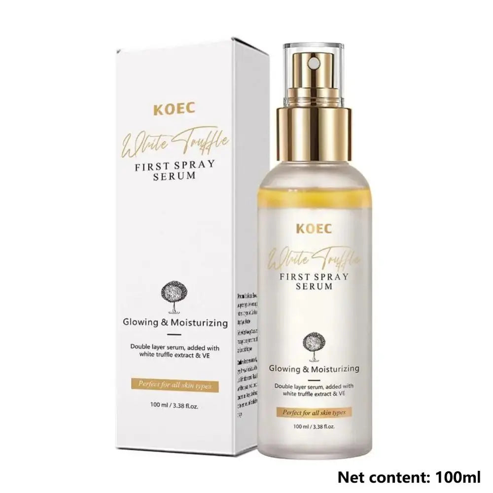 Korean Spray Serum Glowing Moisturizing Vitamin E White Truffle Spray Essence Antioxidant White Truffle Extract