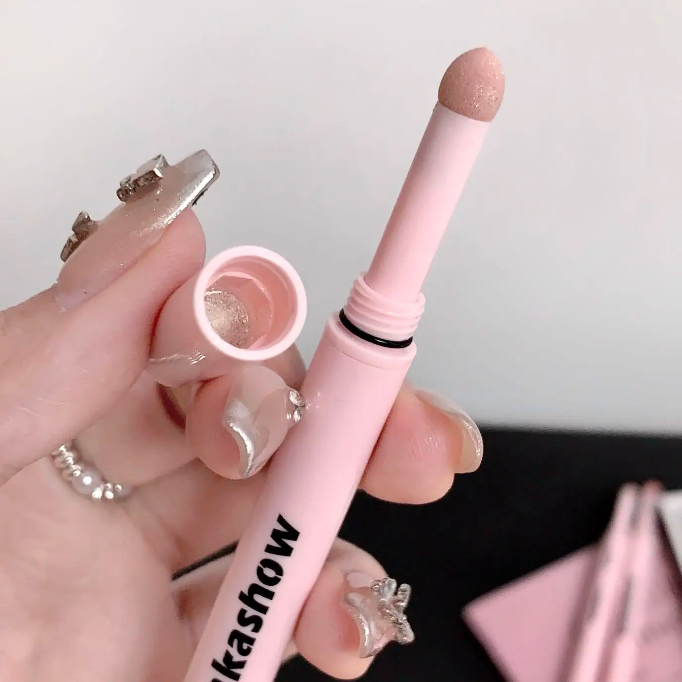 Meniscus Double-end Lying Silkworm Eyeliner Pencil Diamond Glitter Matte Eyeshadow Pen Brightening Cream Shadow Highligh Makeup
