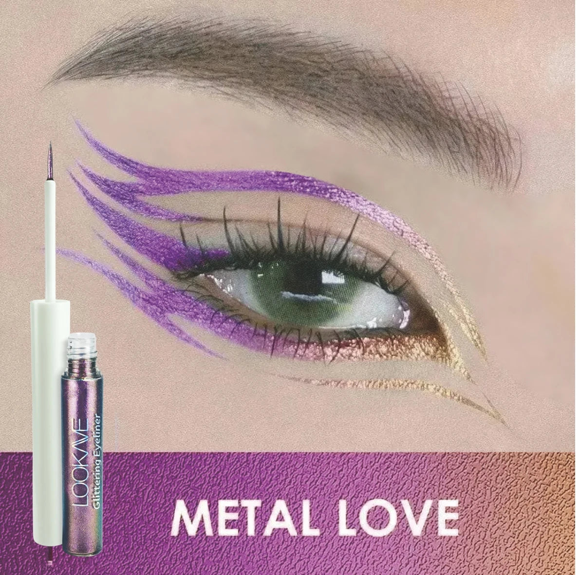 Shiny Chameleon Liquid Eyeliner Waterproof Glitter Long-lasting High Pigment Smudge-proof Pearlescent Eye Liner Makeup Cosmetic