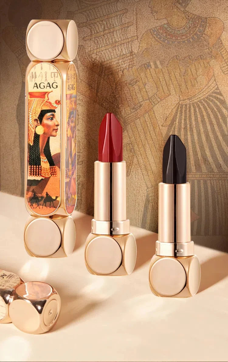 AGAG Magic 6 Colors Lipstick Double Tube Mist Waterproof Non-stick Cup Moisturizing Easy To Use Long-lasting Cosmetics Makeup