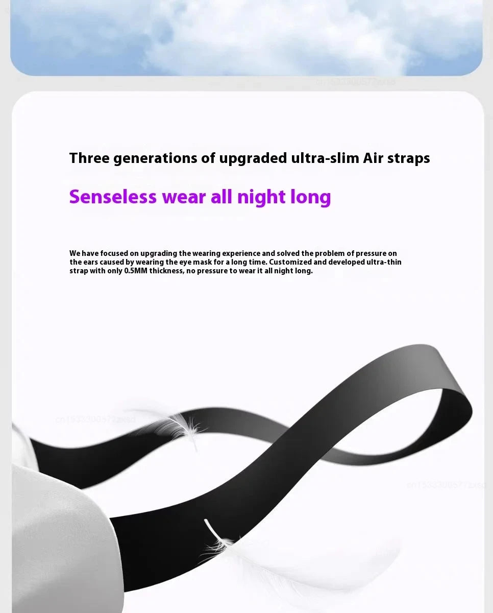 Dreamlight 3S Eye Mask Sleep 3D Stereoscopic Sleep Aid for Men Women Adult Portable for Sleeping Block Out Light Blinder
