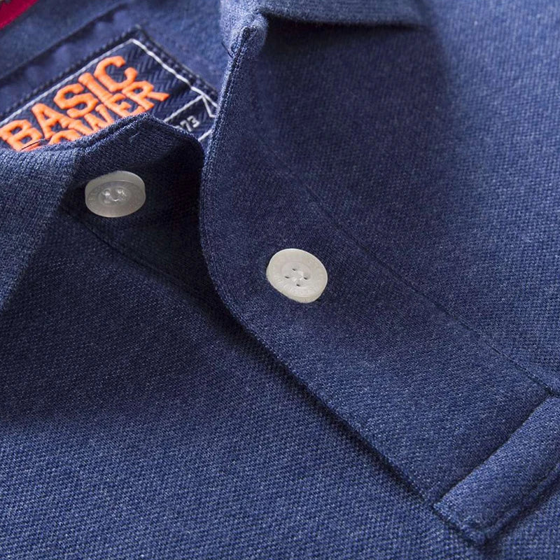 Summer Mens Polo Homom Shirts Cotton Shirts Short Sleeve Letter Embroidered Emblem Shirt For Male Golf Clothing T-Shirts
