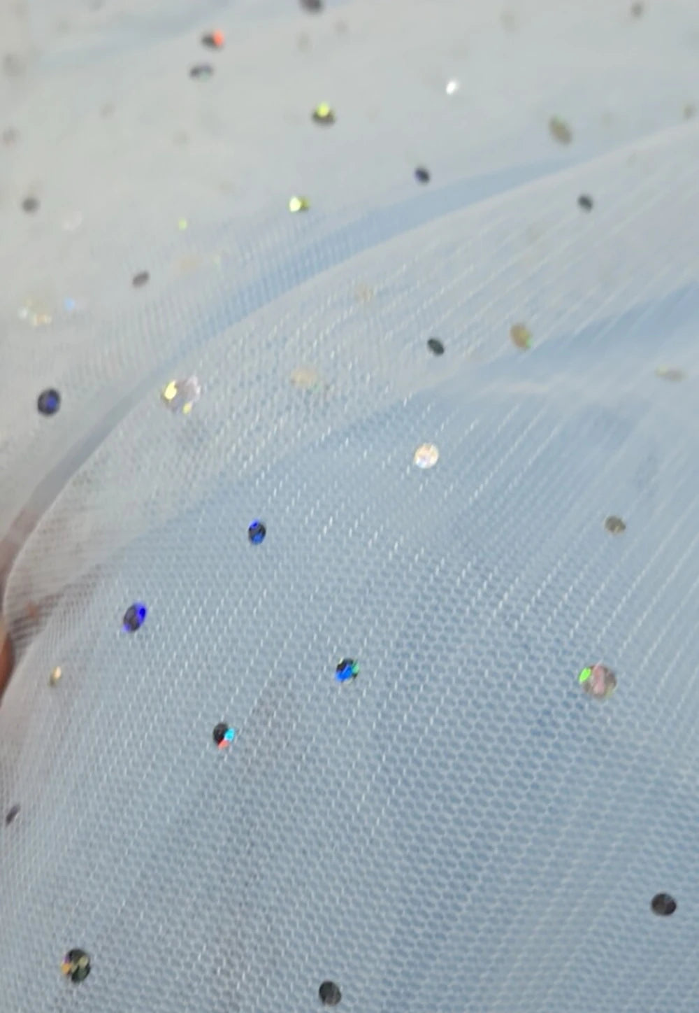 Girls Pearl Strap Light Blue Ballet Tutu Dress Sparkle Tulle Skirt Child Stage Performance Ballerina Dance Competition Costome