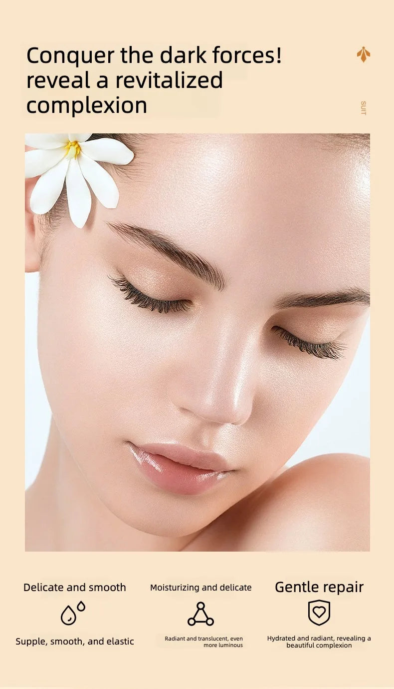 Royal Jelly Moisturizing and Anti-Wrinkle Set Reduces Fine Lines Repairs Skin Hydrates Brightens Anti-Aging Firming Skin care