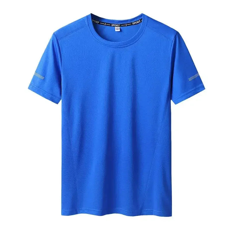 T-Shirt Big Size 9Xl For Men Quick Drying T-Shirt For Men Round Neck Plus Size Short Sleeve Oversized T Shirt