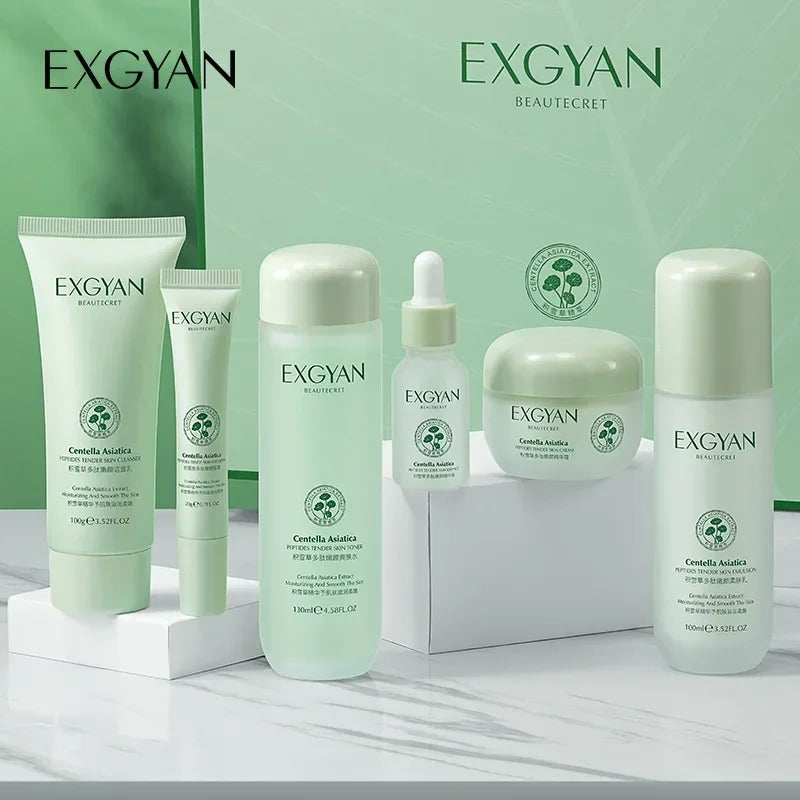 Centella Asiatica Polypeptide 6-Piece Skin Care Set - Moisturizing