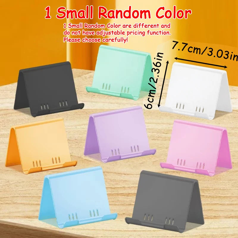 Adjustable Phone Holder Stand Portable Foldable Desktop Phone Support  Universal Cell Phone Stand for iPhone, Samsung
