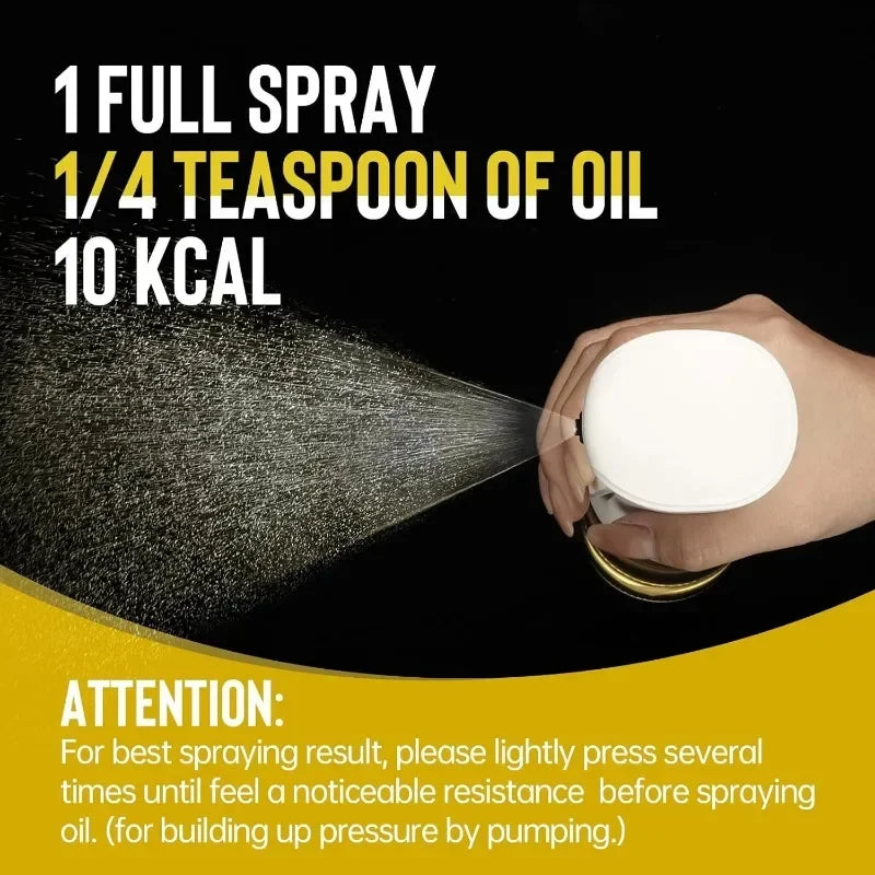Kitchen Oil Atomiser, Olive Oil Spray Bottle,Sprayer for Cooking, Outdoor Grilling,Sprays Cooking Sauces and Vinegar Varieties