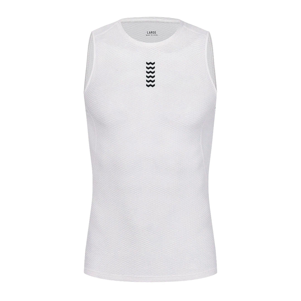 YKYWBIKE Men's Bicycle Vests Sleeveless Quick Dry Cycling Undershirt MTB Bike Base Layer Compression Bicycle Sport Jersey