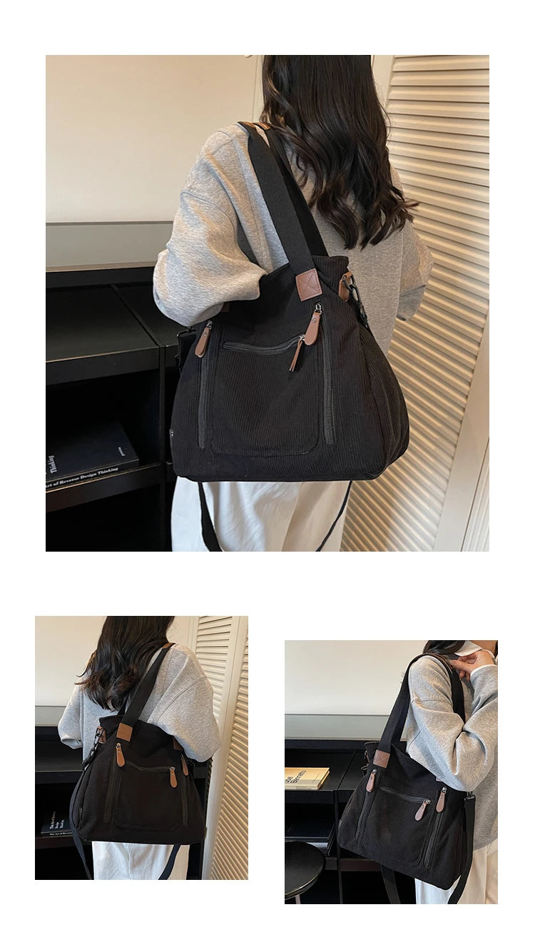 Fashion Casual Women's Shoulder Bag Large Capacity Women's Crossbody Bag High Quality Tote Bag Multi Functional Women's Handbags