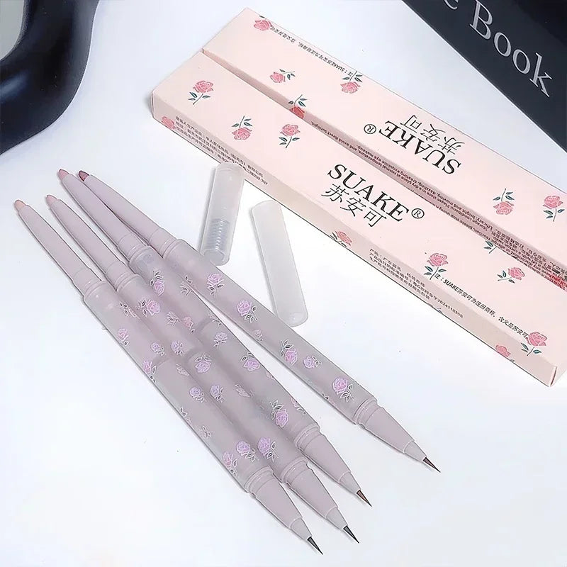 Pearlescent Lying Silkworm Pen Fine Liquid Eyeliner Matte Brighten Highlight Outline Lower Eyelid Gel Pencil Natural Eye Makeup
