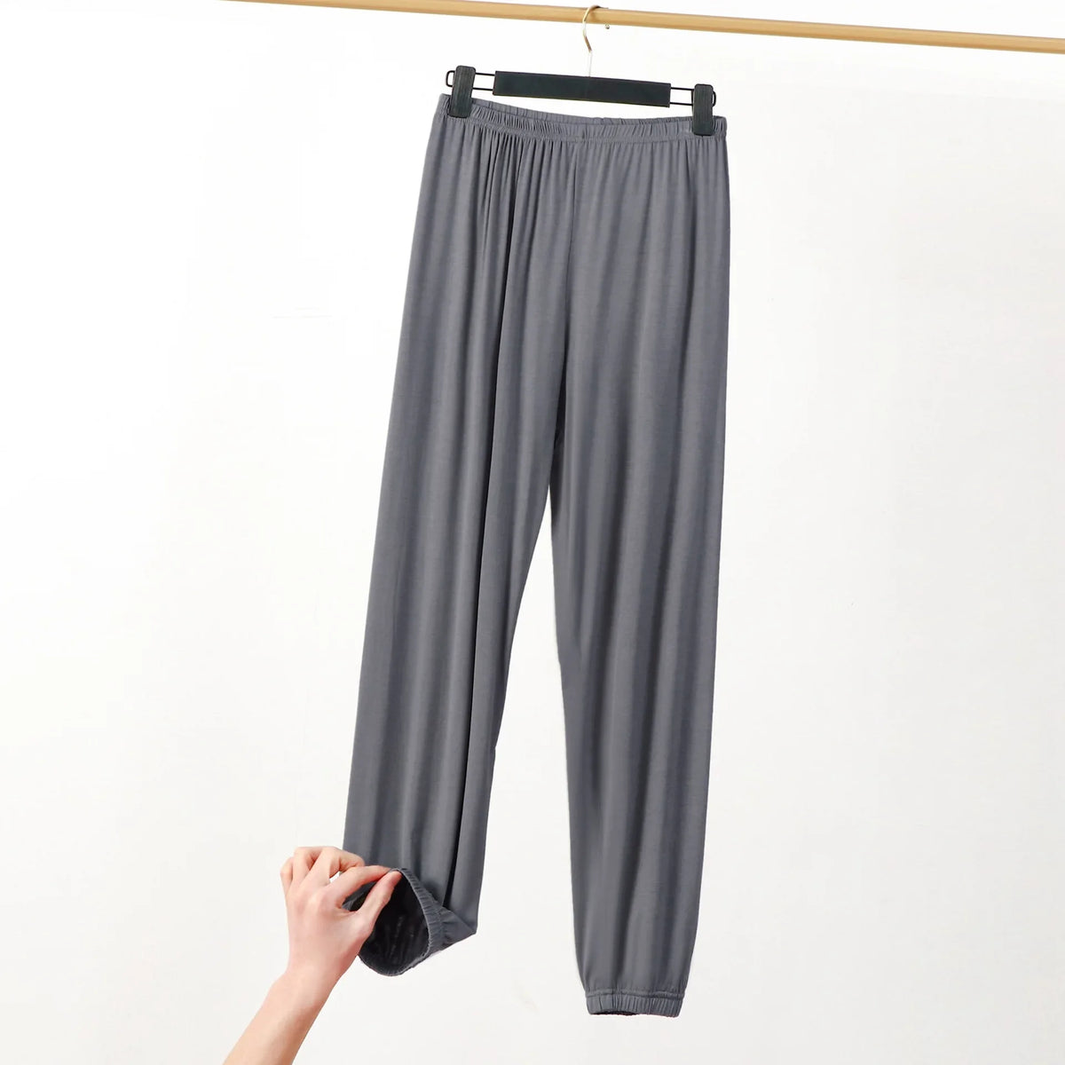 Women's Plus Size Modal Sleepwear Pants - Casual Loose Fit Trousers