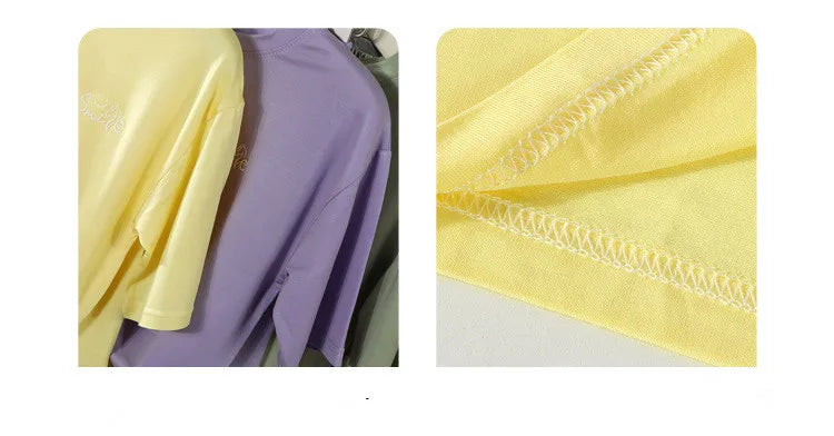 2PCS Children's Lyocell Thin Homewear Clothes Summer Kids Air Conditioning Mid-length Sleeve Tops+Long Pants Pajamas Set