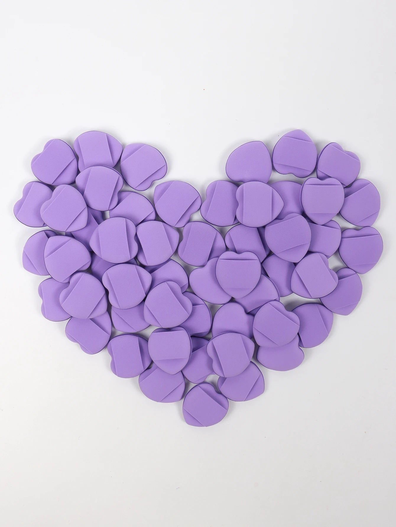 Juego de 50 mini almohadillas de base sin látex para maquillaje de base líquida Esponjas suaves y ligeras para entusiastas de la belleza