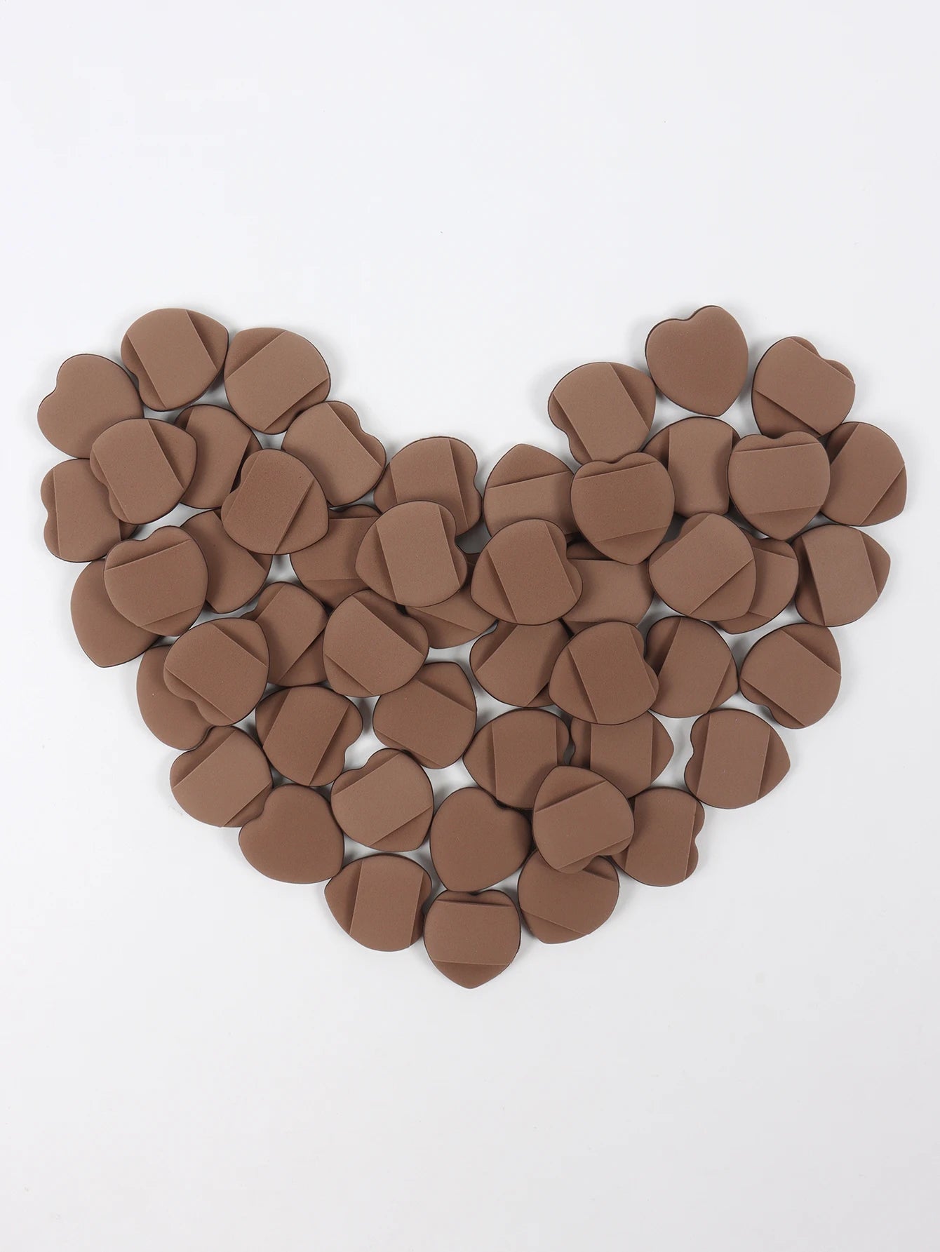 Juego de 50 mini almohadillas de base sin látex para maquillaje de base líquida Esponjas suaves y ligeras para entusiastas de la belleza