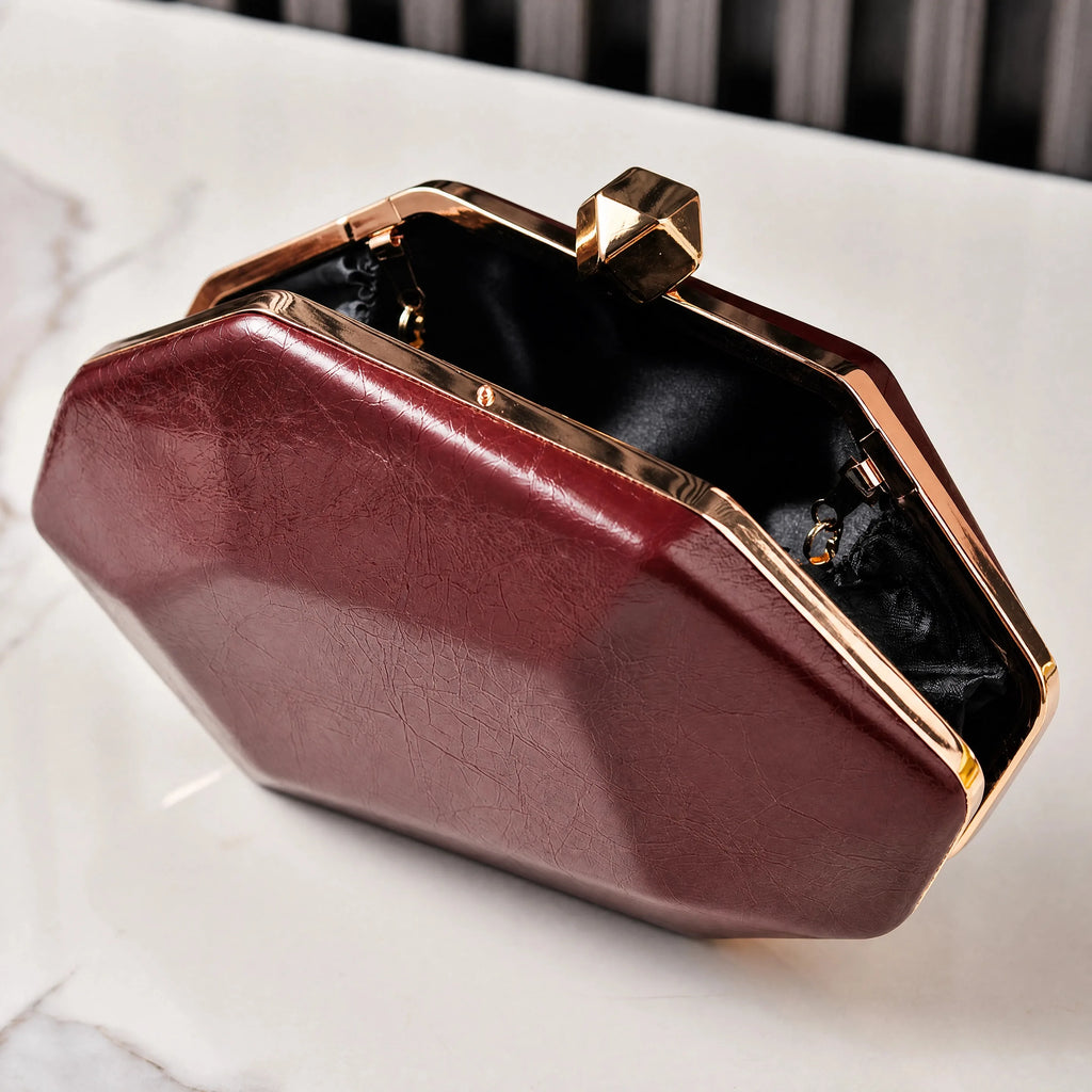 Women's Summer Bag 2026 Gold Irregular Small Hand Bag High Quality Premium Luxury Brand Handbags Evening Wedding Cross Clutch