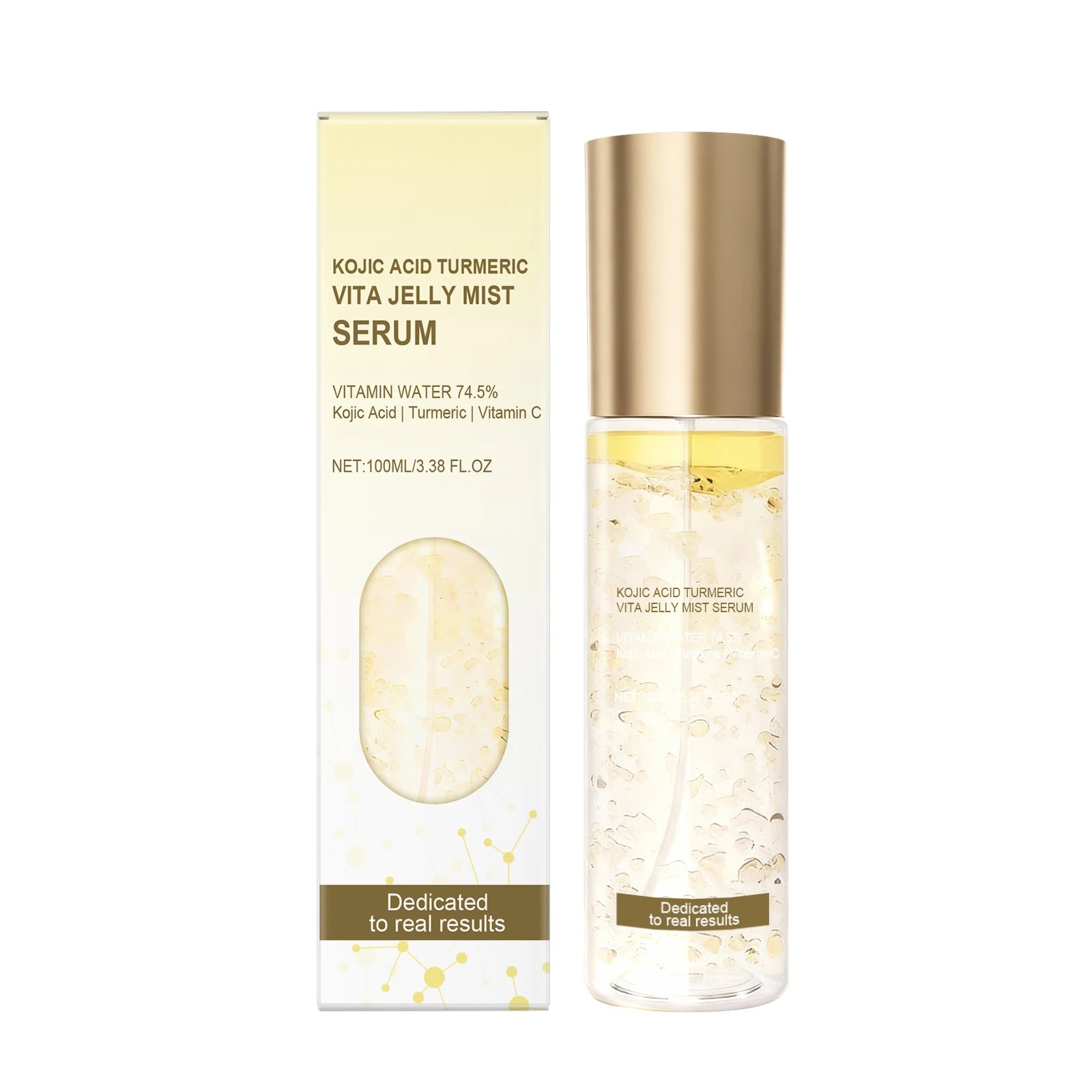 Jelly Mist Serum Brightening Firming Hydrating Face Spray Smoothing Facial Hyaluronic Acid Collagen Moisturizing Skincare Set