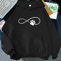 Funny Infinity Symbol Women's Hoodie Sweatshirts Fashion Pullover Sweatshirt Women Hoodies Long Sleeve Sportwear Tops Gift