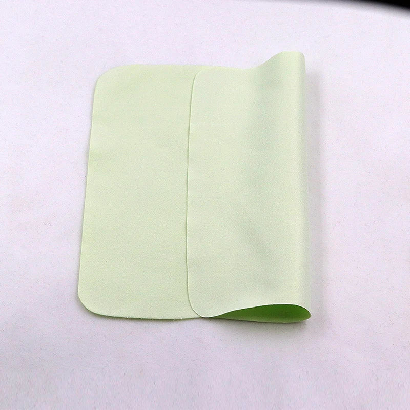 10Pcs Soft Chamois Glasses Cleaner Eyeglasses Microfiber Clean Cloth For Lens Phone Screen Cleaning Wipes Tools