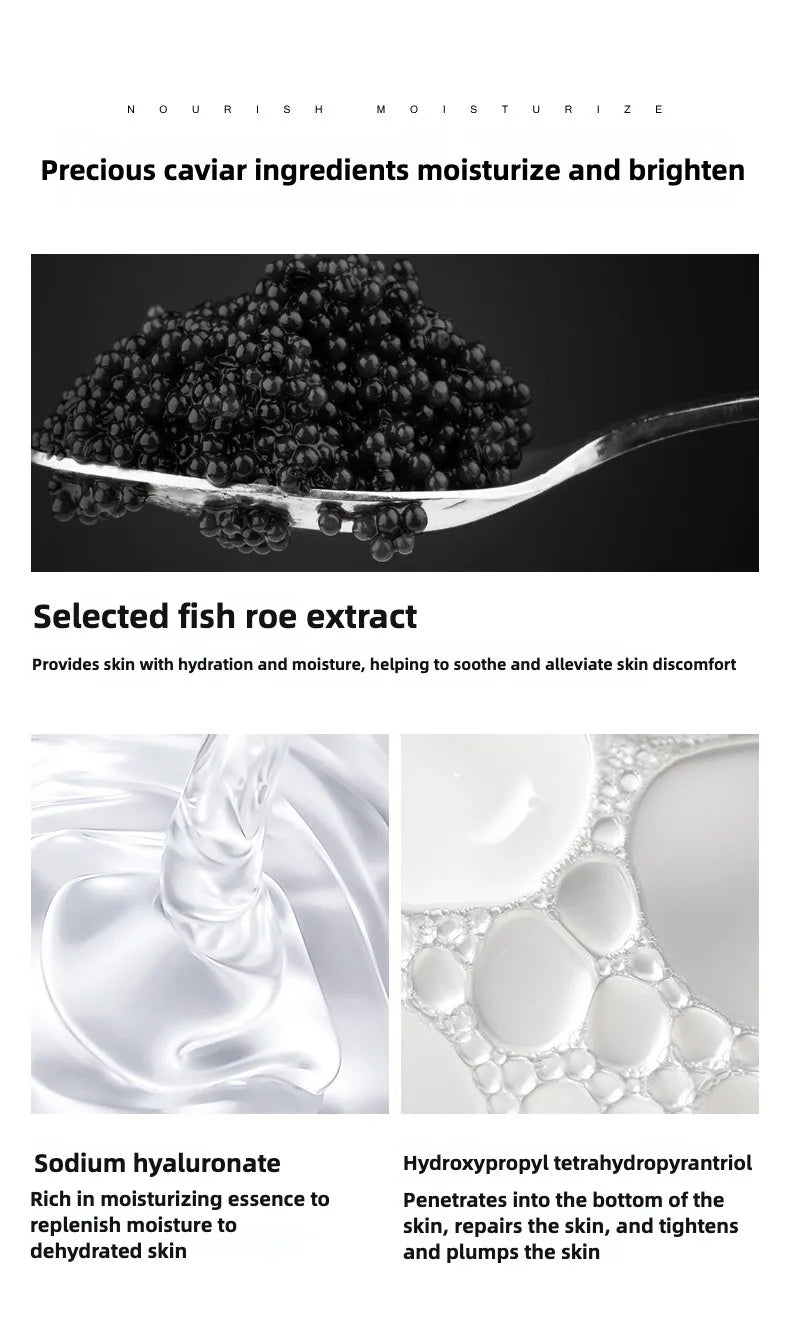 Caviar Pro-Xylane skincare 15-piece set  Reduces Fine Lines Repairs Skin Hydrates  Brightens Anti-Aging Firming Skincare