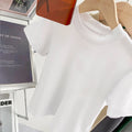 Kids Solid Color Cotton T-Shirt 2026 Spring Summer New Boys Girls Round Neck Short Sleeve Basic Tops Children Casual Tees