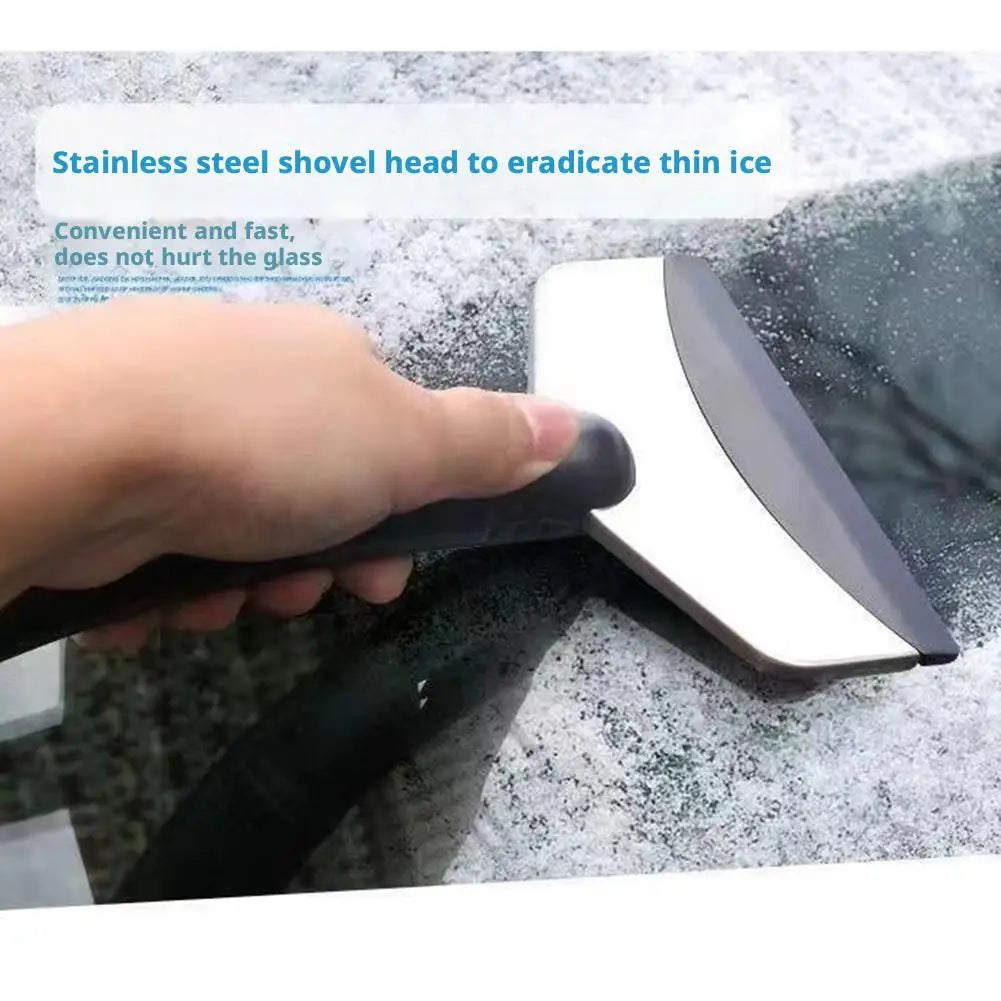 2Pcs Multifunction Car Snow Shovel Winter Windshield Defrosting Ice Scraper Tool Glass Snow Removal Tools Auto Accessories
