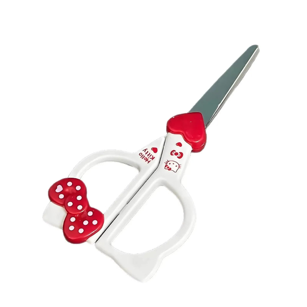 Kawaii Sanrio cartoon Peripheral Handmade Scissors, HelloKitty cartoon Creative Stationery Scissors, Suitable for Student Party