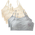 5PCS/Lot Teeange Girls Small Training Bras Purbery School Girl Sports Bra Children Detachable Chest Pad Underwear Kids Tube Tops
