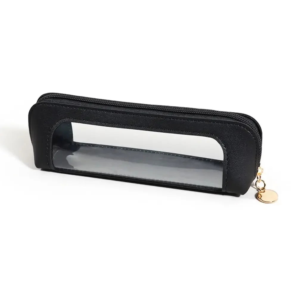 Cosmetic Bag Organizer Portable PU Leather Makeup Case For Travel Brushes And Toiletries For Travelers
