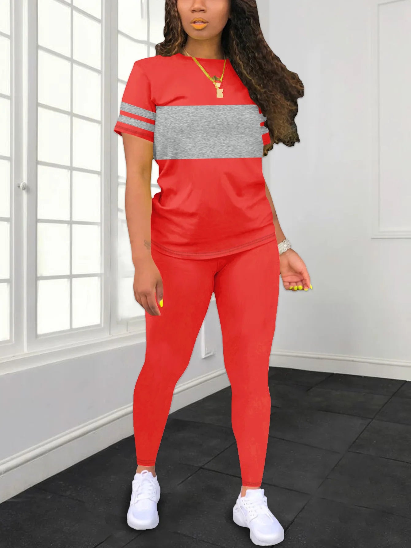 Women's Summer Casual Set – Fashionable Loose Fit Comfortable Ensemble