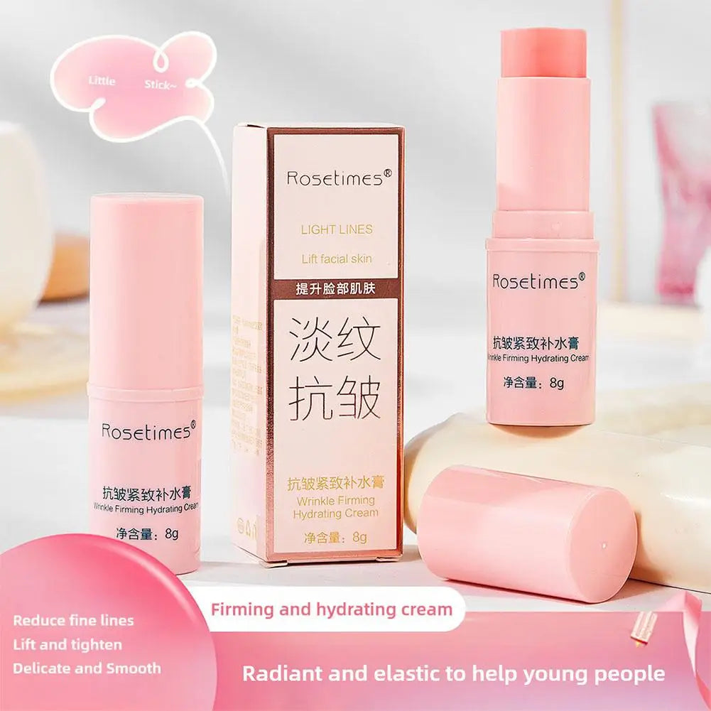 8g Instant Wrinkle Removal Balm Collagen Stick Anti Fine Aging Line Lifting Whitening Skin Moisturizing Firming Korean Care