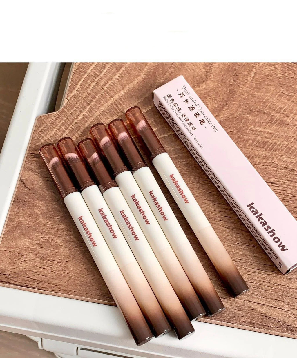 Face Concealer Pen Long Lasting Cover Dark Circles Corrector Contour Concealers Stick High Gloss Brighten Face Cosmetic Makeup