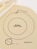 Light Luxury And Cross Colored Zirconium Micro-Paved Zircon Necklace Pendant Personalized Niche Clavicle Chain