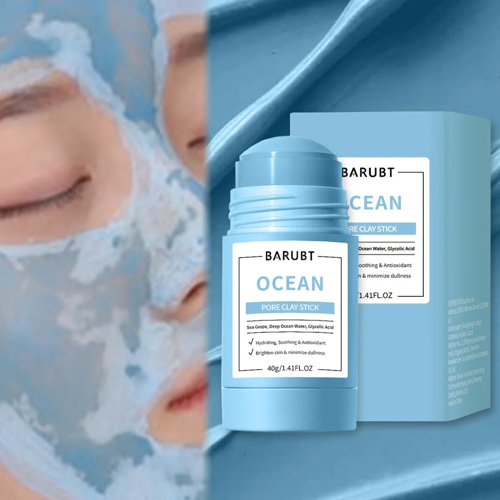 Remove Blackhead Acne Mugwort Solid Mask Cleans Pores Stick Facial Blemish Black Dots Shrink Pores Korean Skin Care Products
