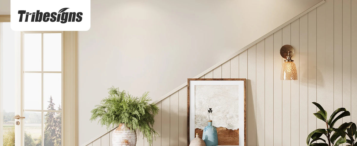 Tribesigns Farmhouse Console Table, 55-Inch Wooden Sofa Table with Storage for Entryway, Foyer, Hallway, Living Room, Brown