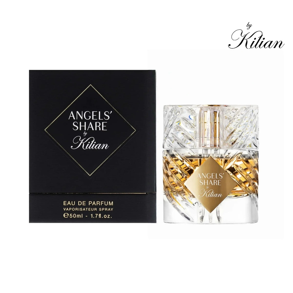 Kilisan Ansgels' Shasre Eau de Parfum 50ml EDP Spray For Men Women Luxurious Warm Cognac Vanilla Fragrance Long‑Lasting Perfume Nuovo Originale Sigillato Sealed Original Box