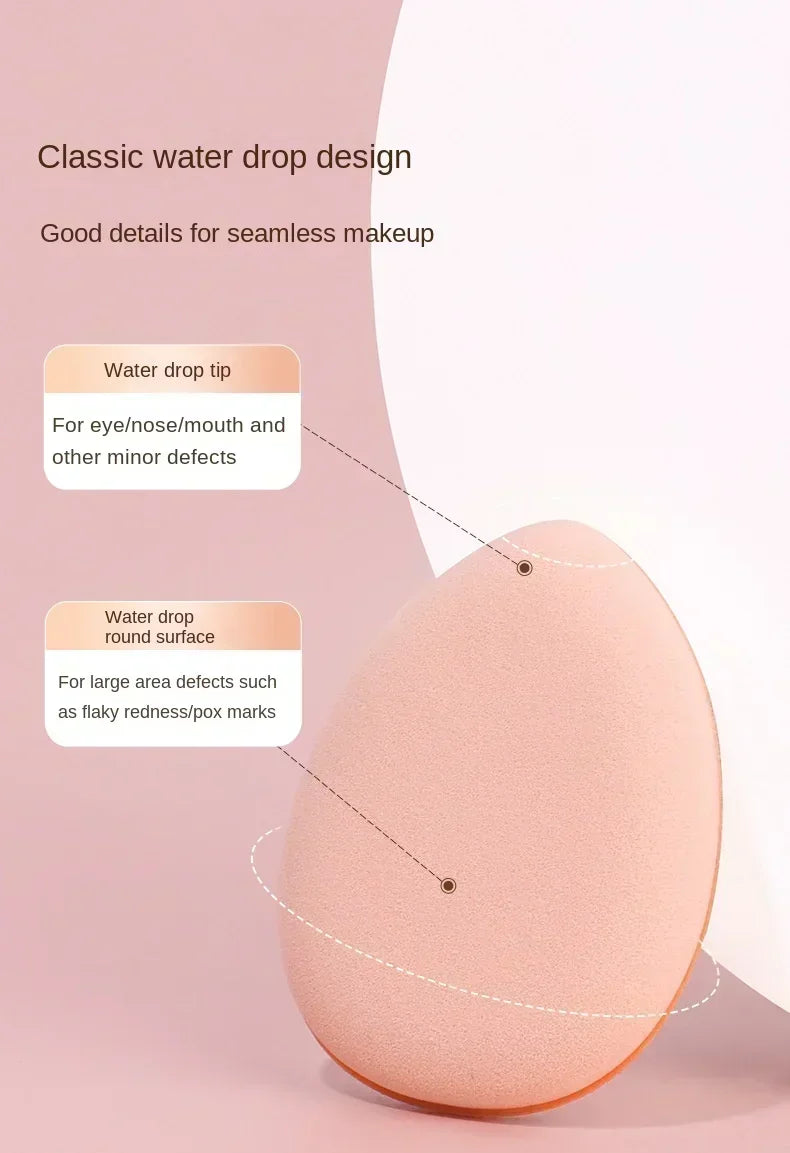 10Pcs Mini Finger Puff Foundation Small Air Cushion Powder Sponge Face Concealer BB Cream Cosmetic Applicator Makeup Tools