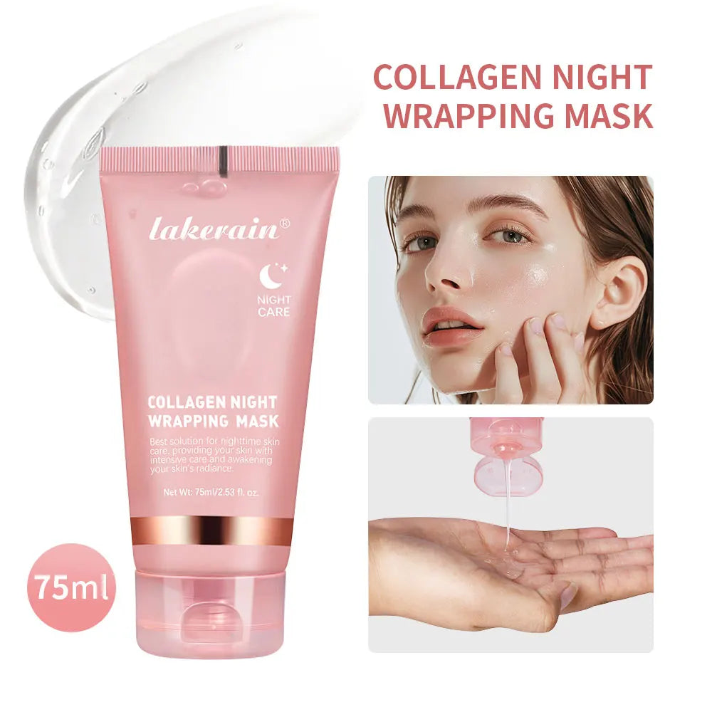 Lakerain Collagen Night Wrapping Peel-Off Mask - 75ml