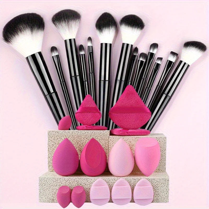 Makeup Brushes 8-29Pcs Makeup Kit Professional Women'S Cosmetic Soft Powder Brush Eyeshadow Foundation Full Set Travel Beauty Tool