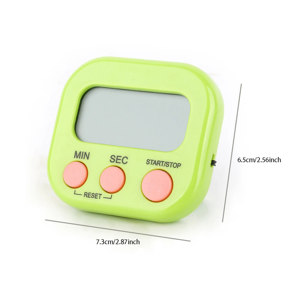 Temporizador de cocina digital para 99 minutos de cuenta regresiva de cocción con herramienta magnética, alarma de cocina fácil de usar, contador con soporte