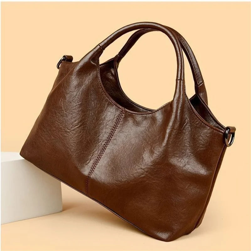 High Quality Large capacity PU Leather Women Tote Bag Designer Ladies Shoulder Crossbody Bag Fashion Female Handbags