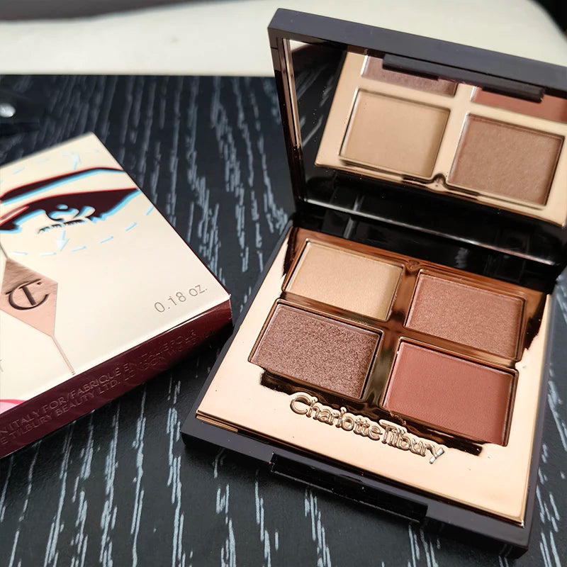 fashion Easy Apply Blusher Lasting Brighten Charlotte Makeup Tilbury 4/6/9 Colors Eye Shadow Disc Waterproof Eye Shadow Palette