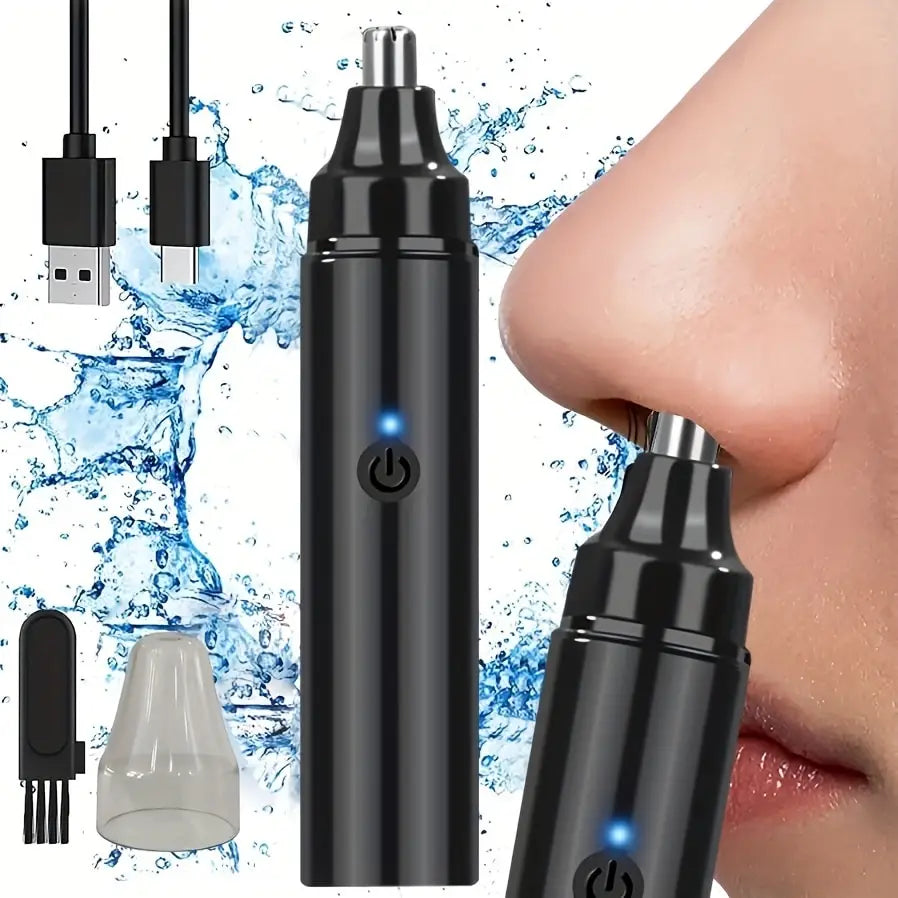 Gillie Electric Nose and Ear Hair Trimmer - Rechargeable USB