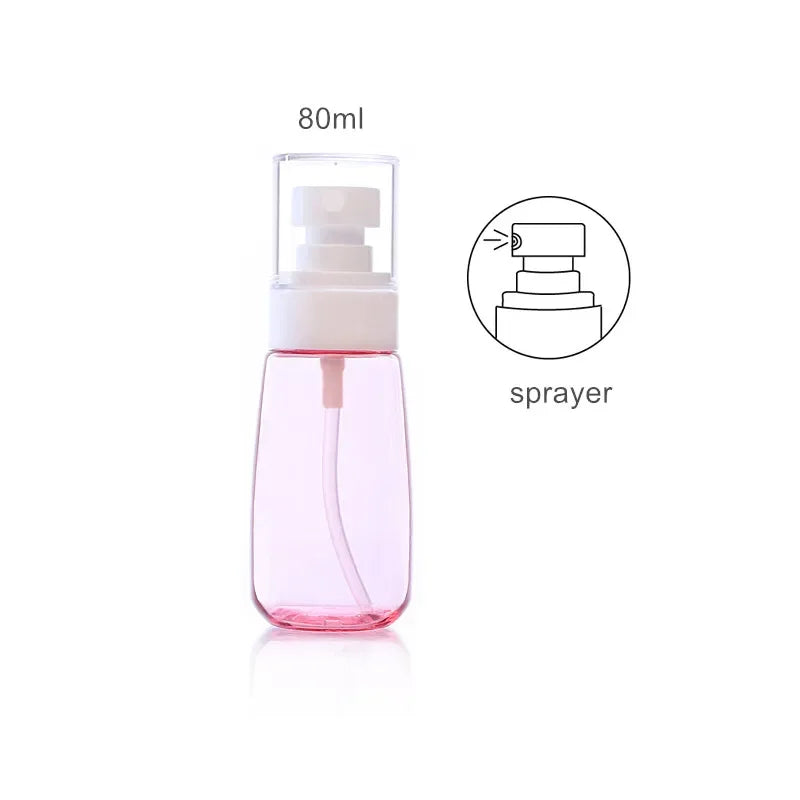 Upg Fine Mist Spray Bottle Set 30ml 60ml 100ml Refillable Travel Bottle With Lotion Pump