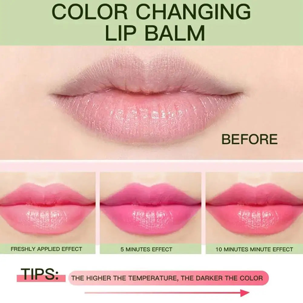 Aloe Vera Color-Changing Lipstick - Moisturizing Lip Balm 3.5g