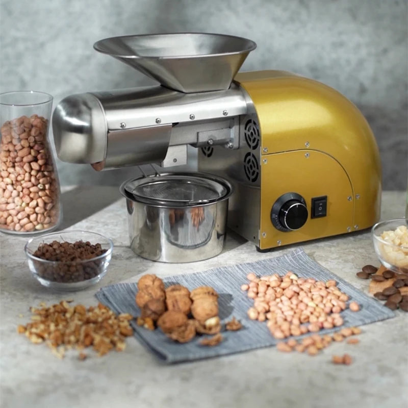 Oil Press Machine Oil Extractor Machine Manual Oil Press Hydraulic Press Oil Press Cold Press Oil Machine Oil Making Machine