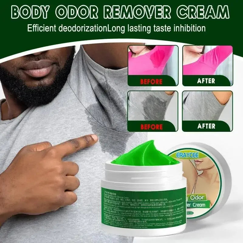 Underarm Deodorant Cream - Herbal Antiperspirant for Body Odor 10g