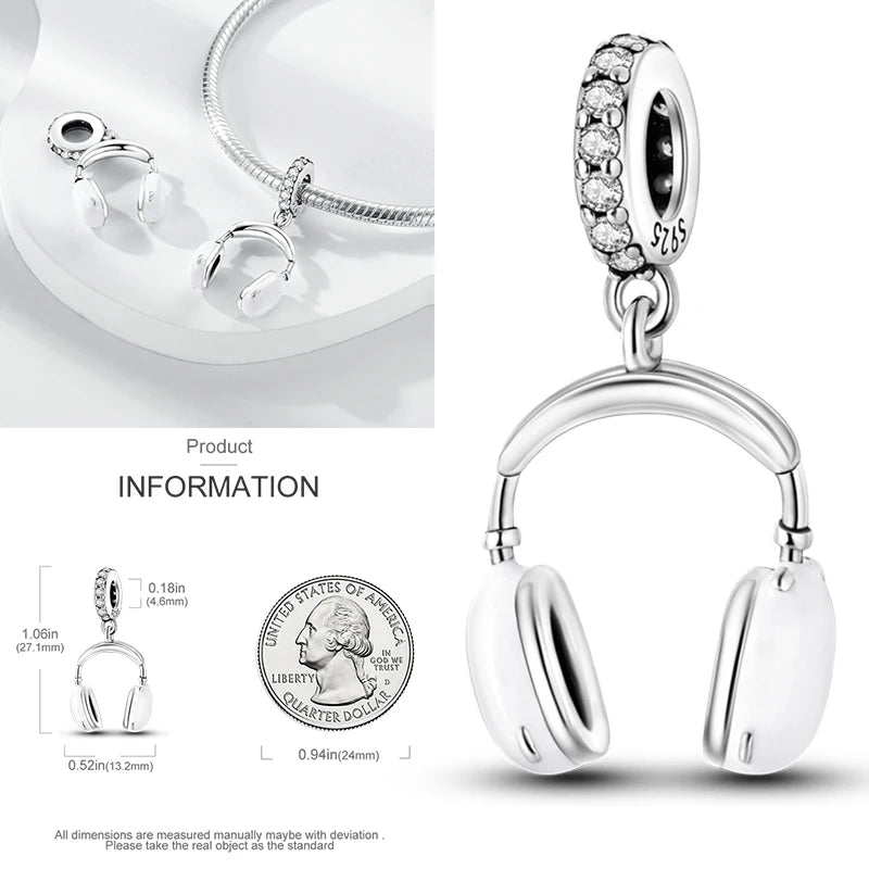 925 Sterling Silver Heart Infinity Charm Bead For Pandora Style Bracelets Gift For Her